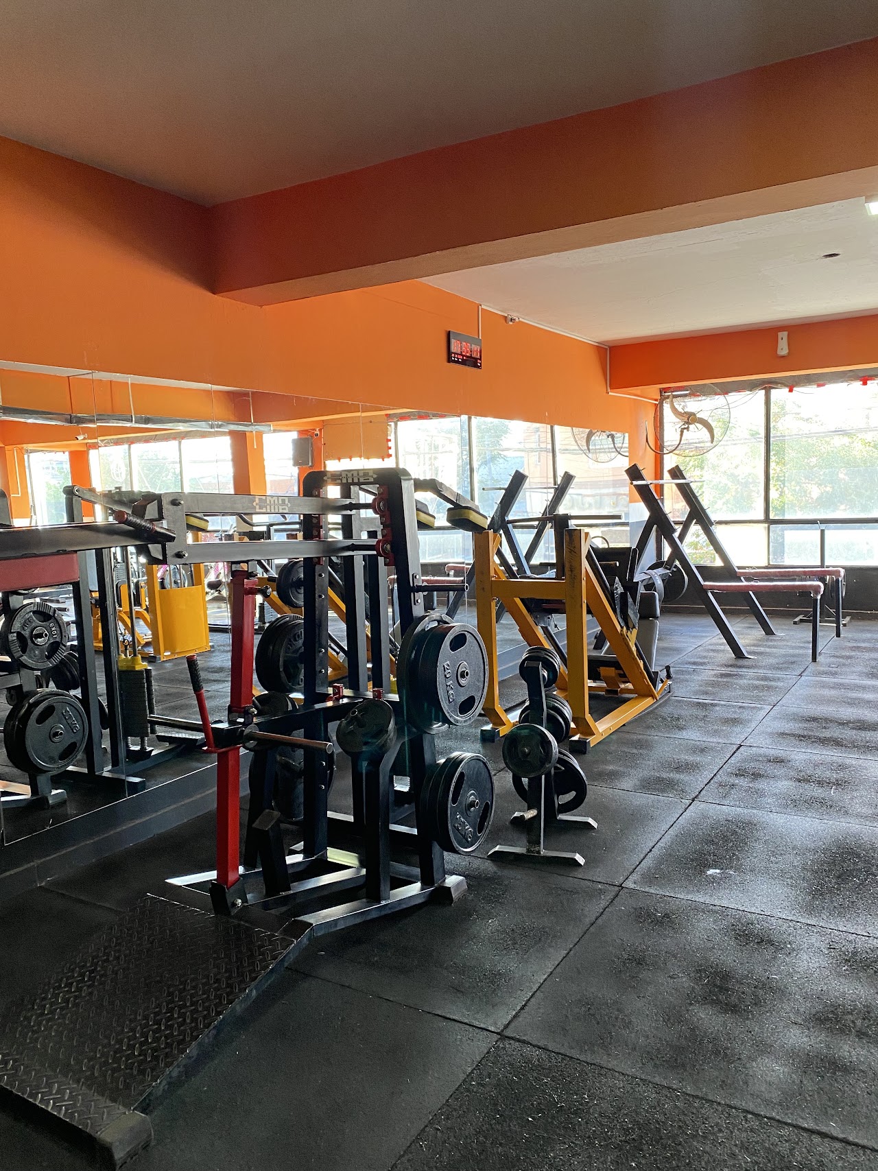 Sector de máquinas de Gimnasio Crunch Fitness Neuquén