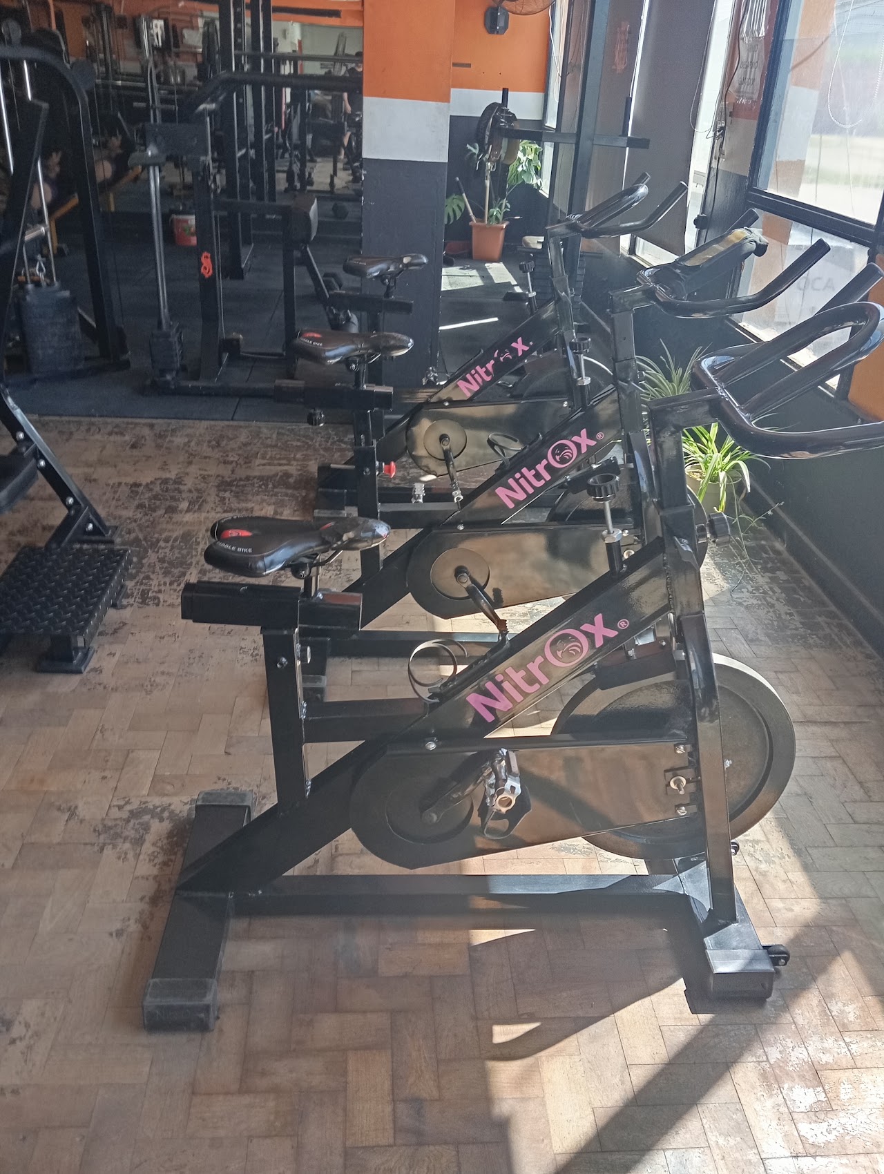 Bicicletas de spinning de Gimnasio Crunch Fitness Neuquén